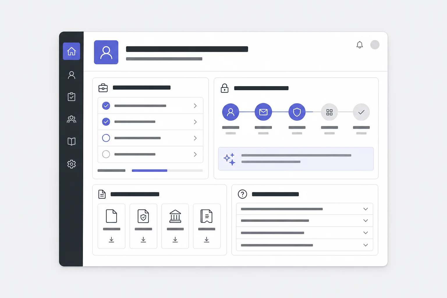 Example employee onboarding portal output created with Onyx Craft